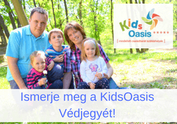 KidsOasis - minősített családbarát szálláshelyek védjegy
